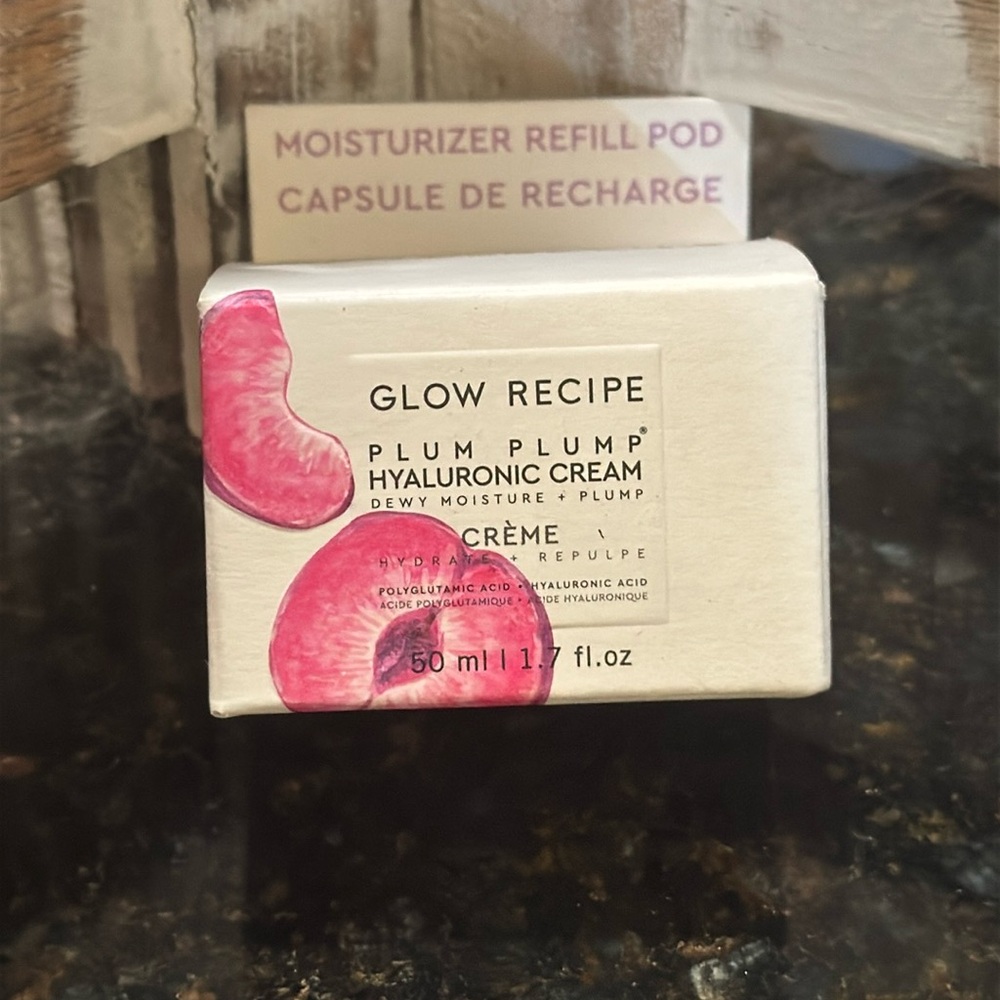 Glow Recipe Hyaluronic Cream refill pod & mini
